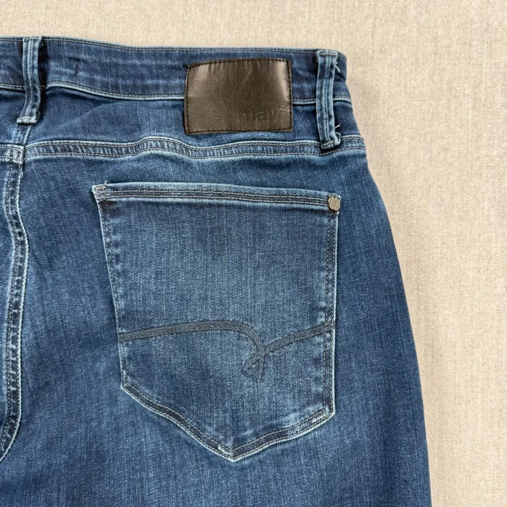 Mavi Marcus Slim Straight Leg‎ Jeans Mens 36x30 Dark Wash Blue Stretch Denim